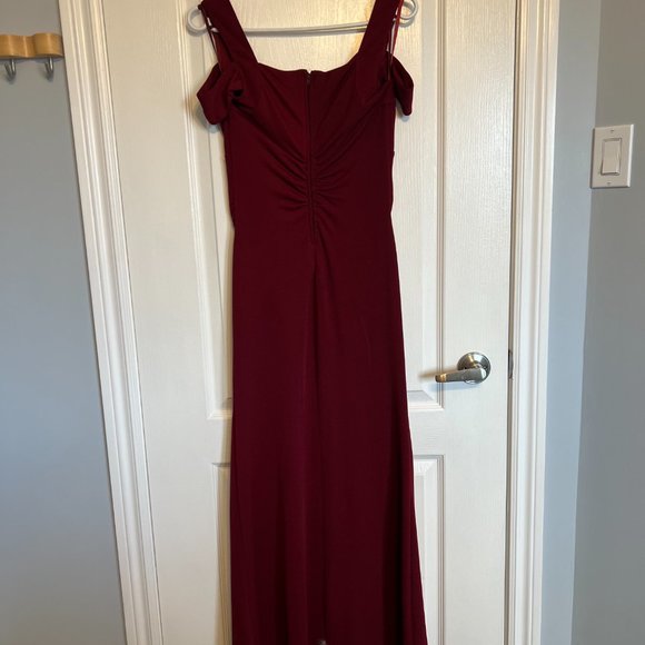 Long Red Formal Dress - Picture 3 of 4